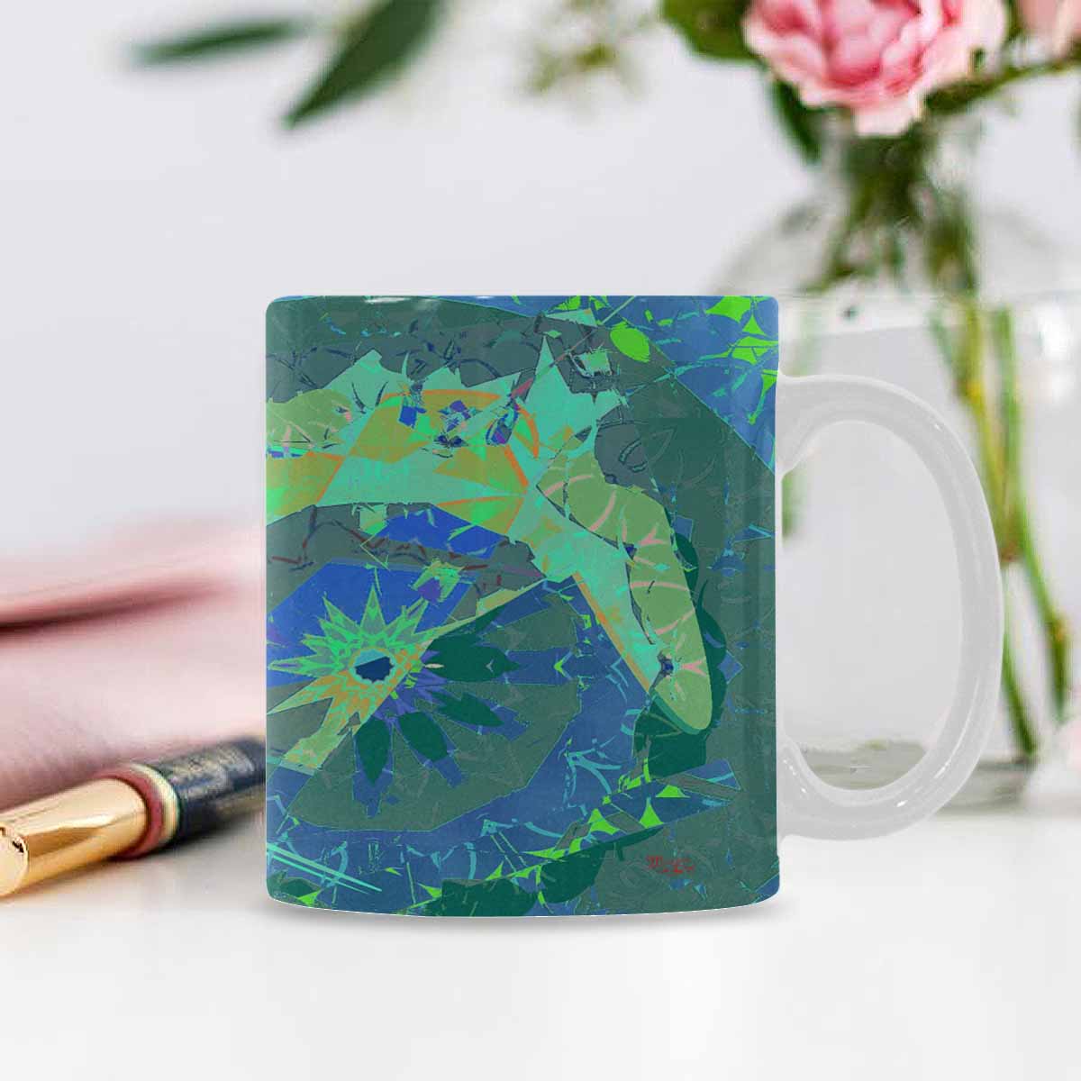 Unique Abstract design coffee mug, set 1, design 73