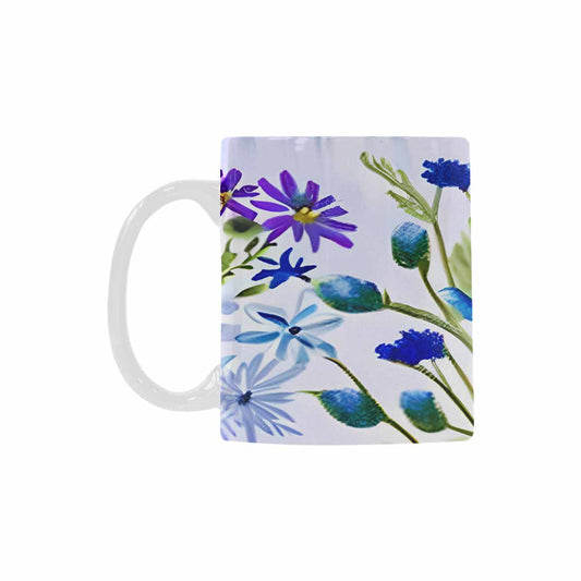 Quality Mug, coffee mug, tea cup, Bright florals, Set 1, Design 6