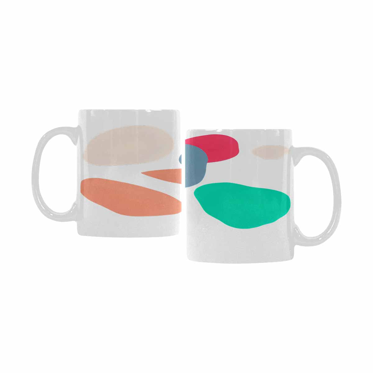 Quality Mug, coffee mug, tea cup, Bold Abstract, Set 1, design 9