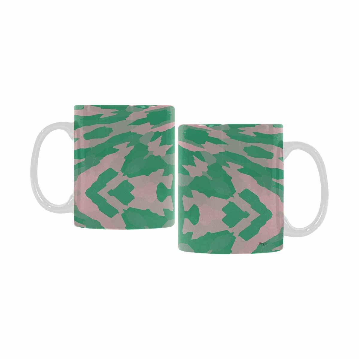 Unique Abstract design coffee mug, set 1, design 150