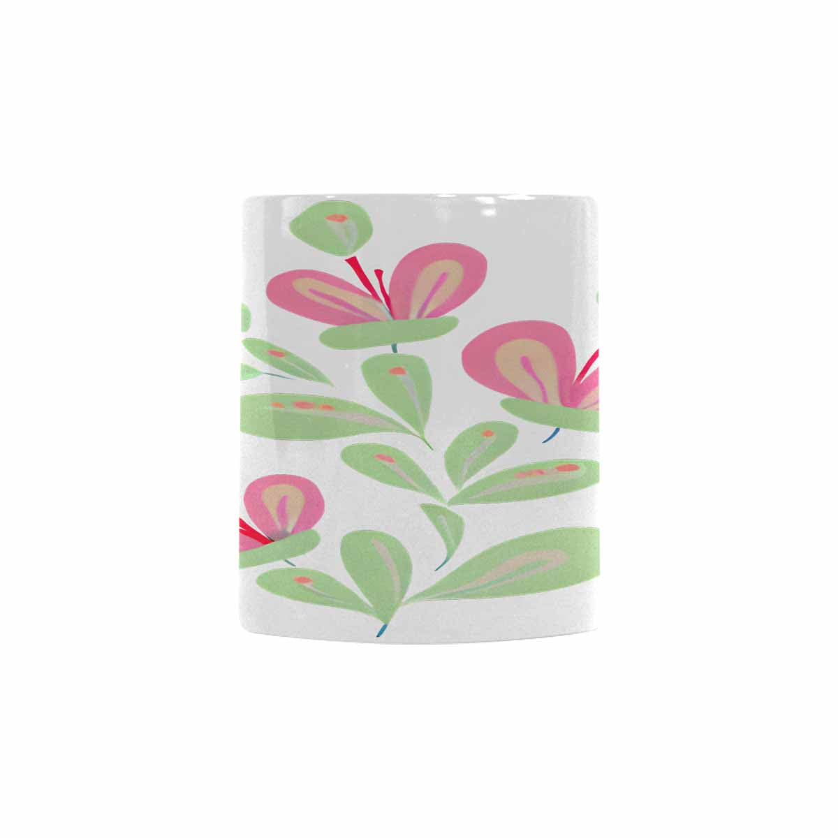 Quality Mug, coffee mug, tea cup, Bright florals, Set 2, design 61