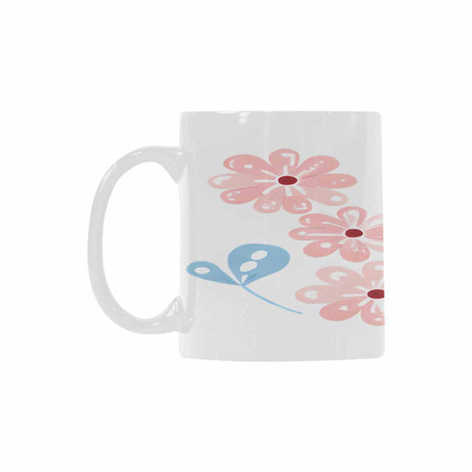 Quality Mug, coffee mug, tea cup, Bright florals, Set 2, design 19