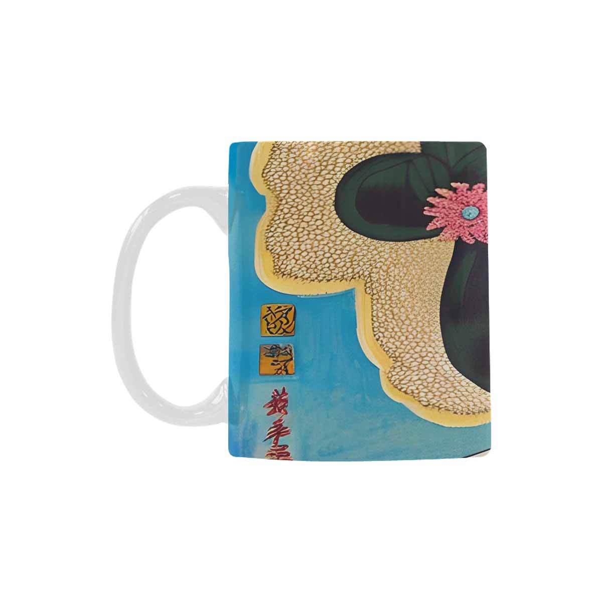 Quality Mug, coffee mug, tea cup, Asian Faces, Design 52