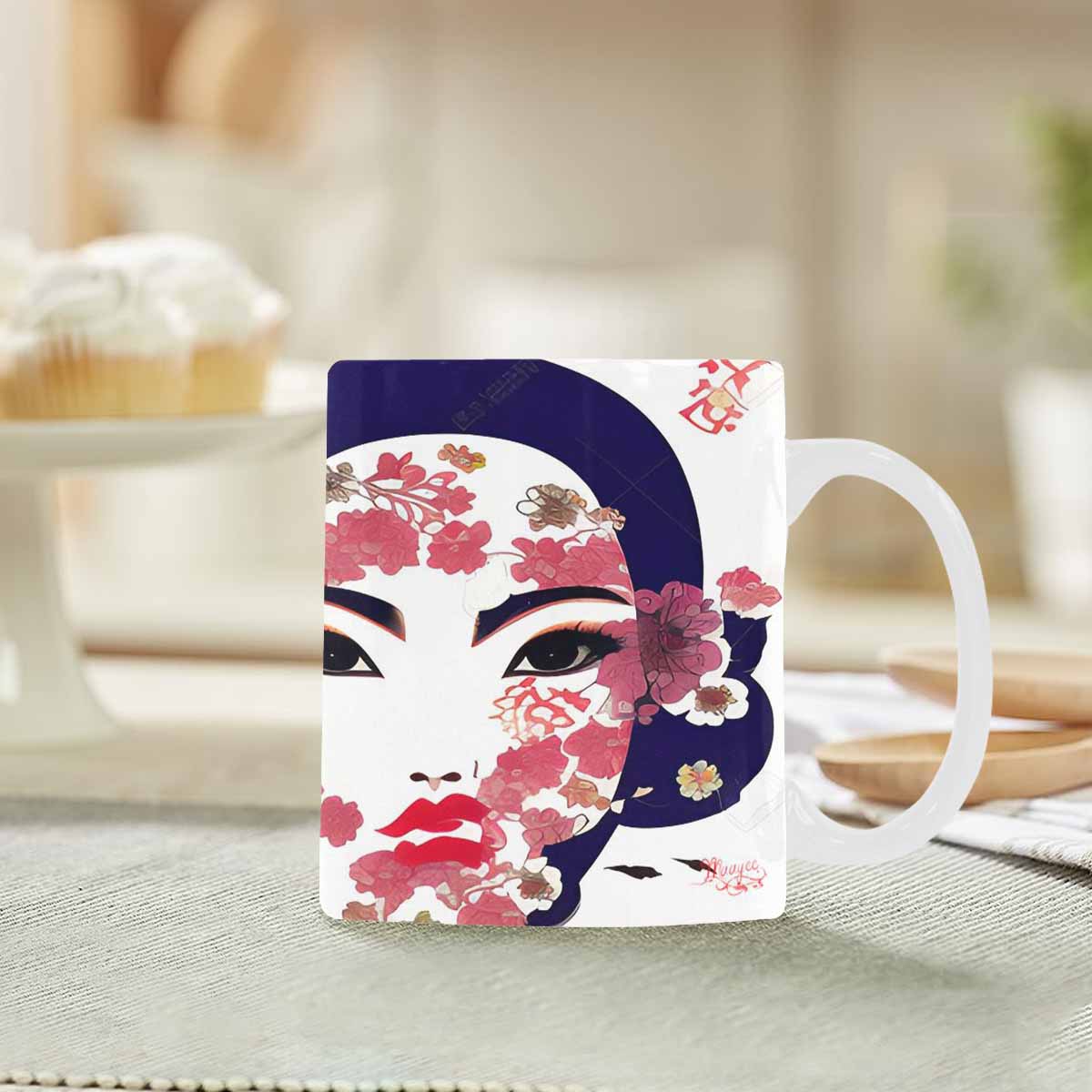 Quality Mug, coffee mug, tea cup, Asian Faces, Design 31