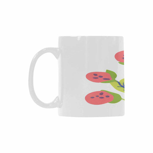 Quality Mug, coffee mug, tea cup, Bright florals, Set 2, design 66