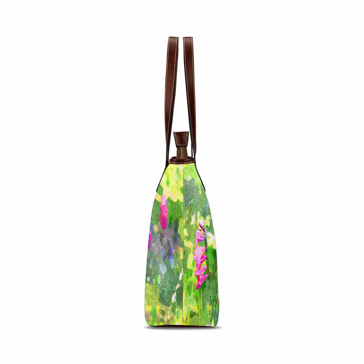 Classic Fabric handbag, watercolor floral, design 118