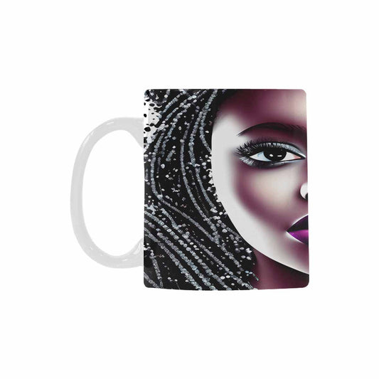 Quality Mug, coffee mug, tea cup, Black Faces, Set 1, design 12