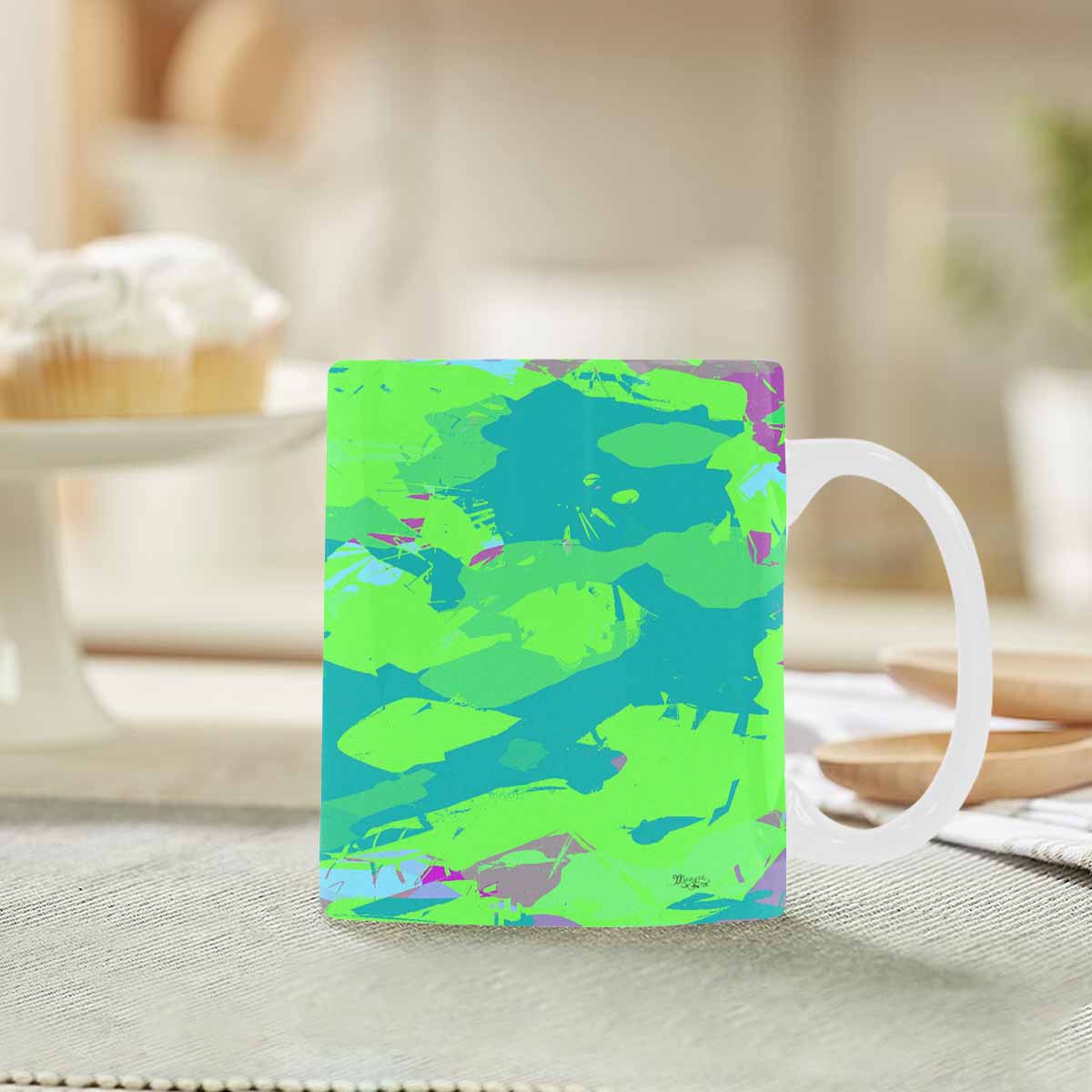 Unique Abstract design coffee mug, set 1, design 19