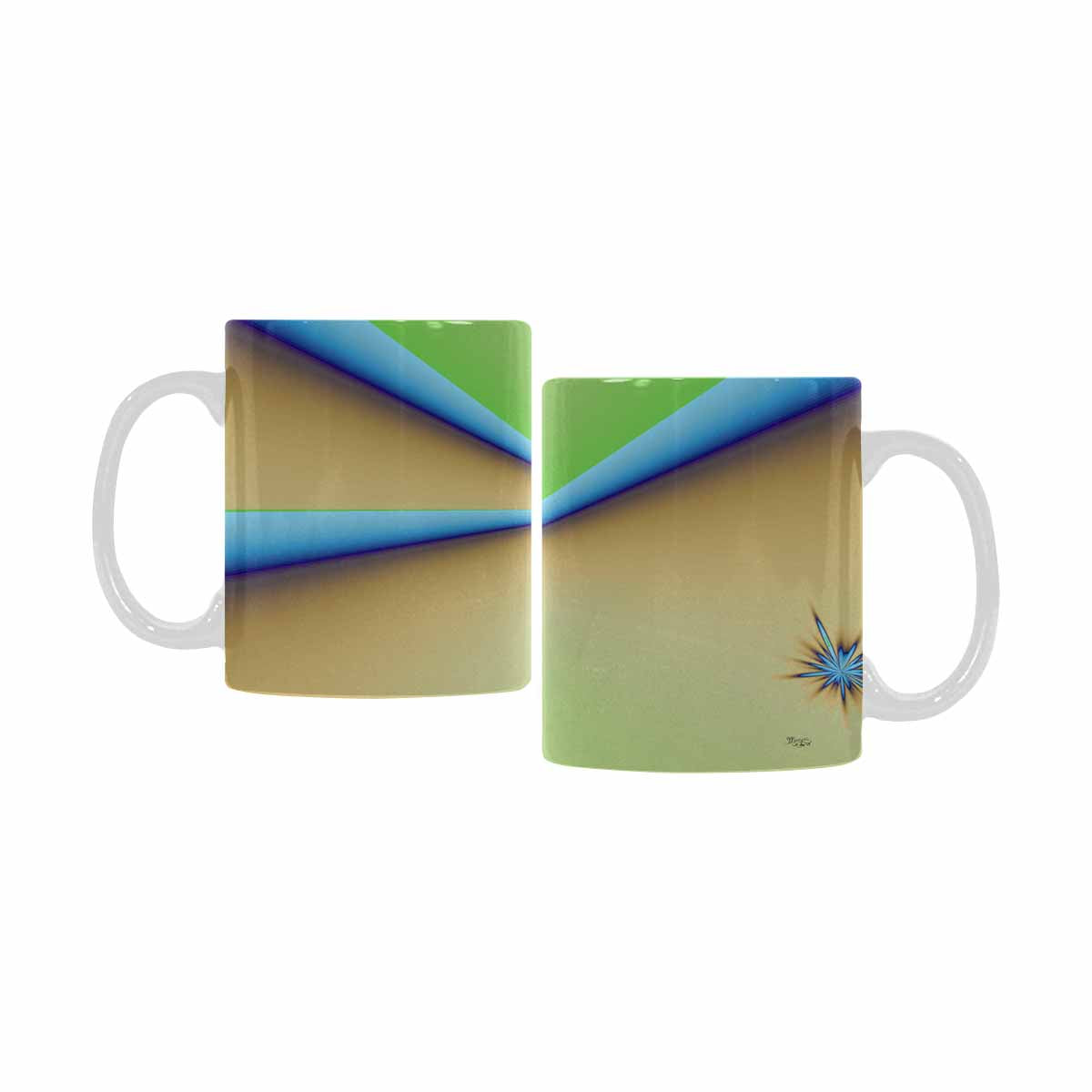 Unique Abstract design coffee mug, set 1, design 60