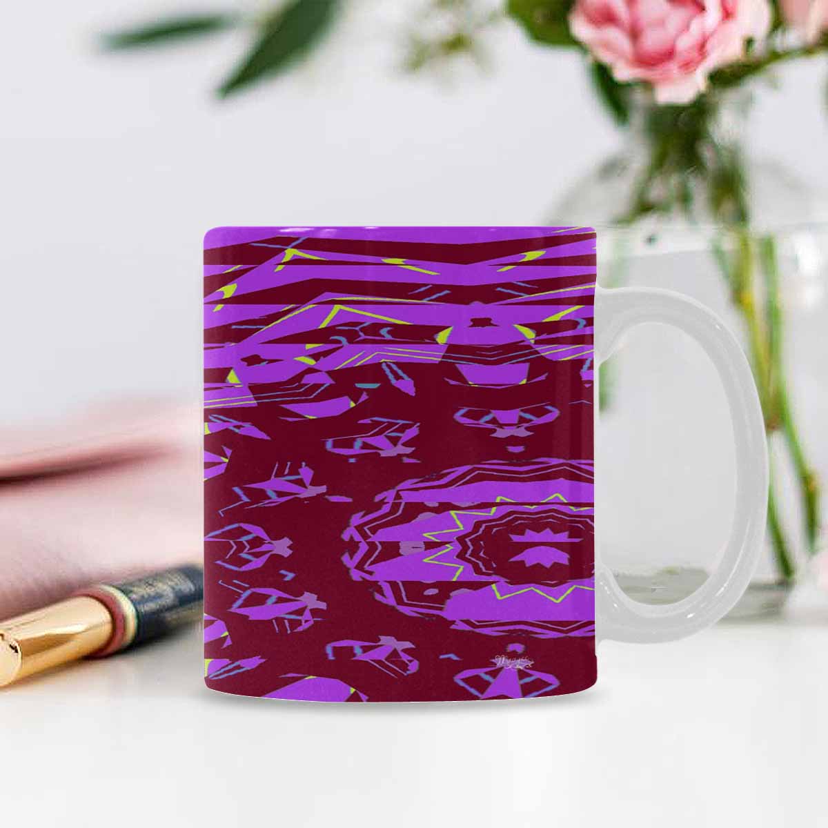 Unique Abstract design coffee mug, set 1, design 112