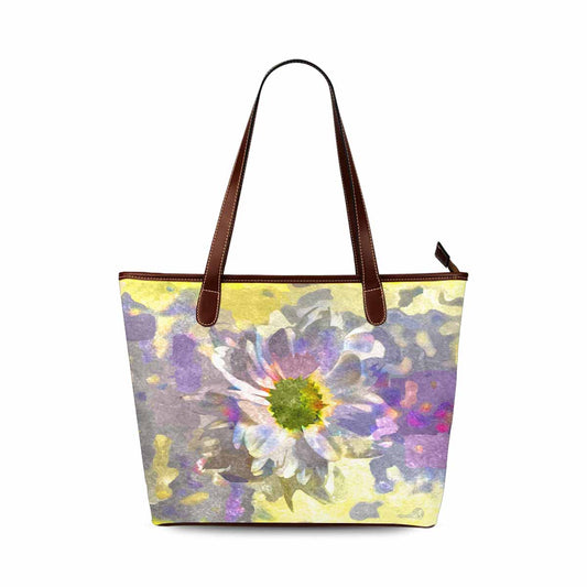 Classic Fabric handbag, watercolor floral, design 85