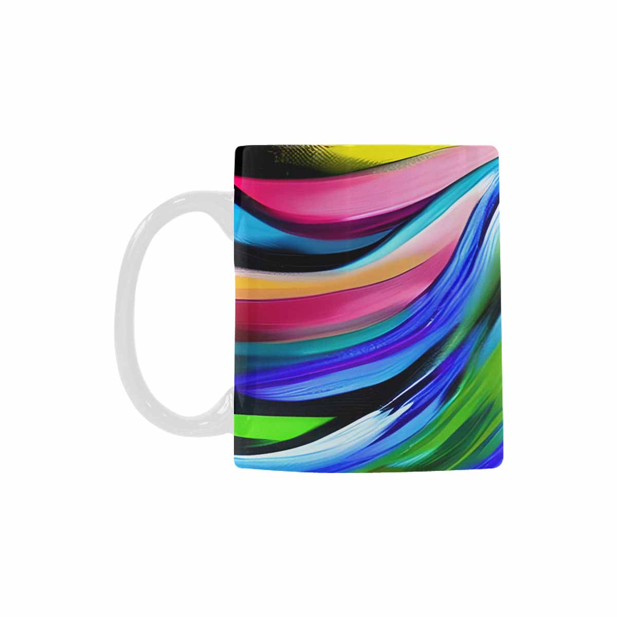 Coffee Mug, tea cup,caucasian Face, design 25