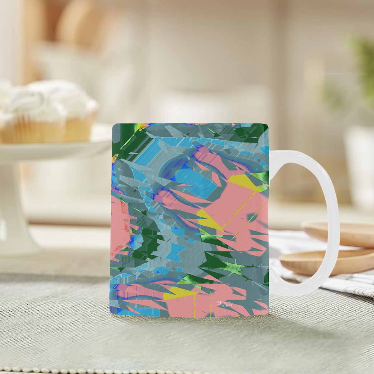 Unique Abstract design coffee mug, set 1, design 86