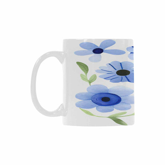 Quality Mug, coffee mug, tea cup, Bright florals, Set 2, design 44