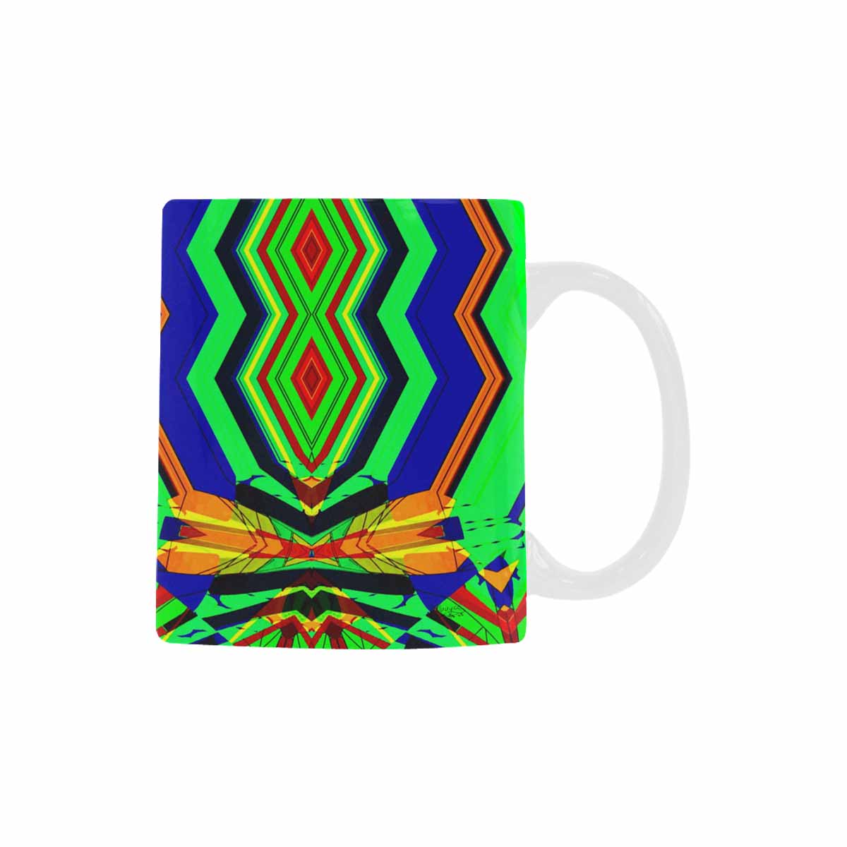 Unique Abstract design coffee mug, set 1, design 10