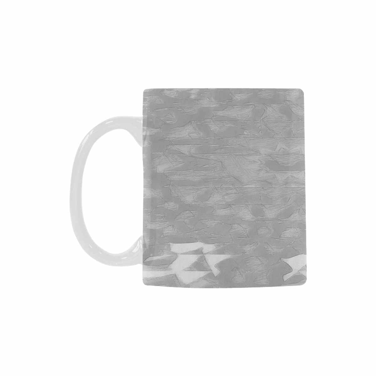 Quality Mug, coffee mug, tea cup, B & W Abstract, Set 1, design 76