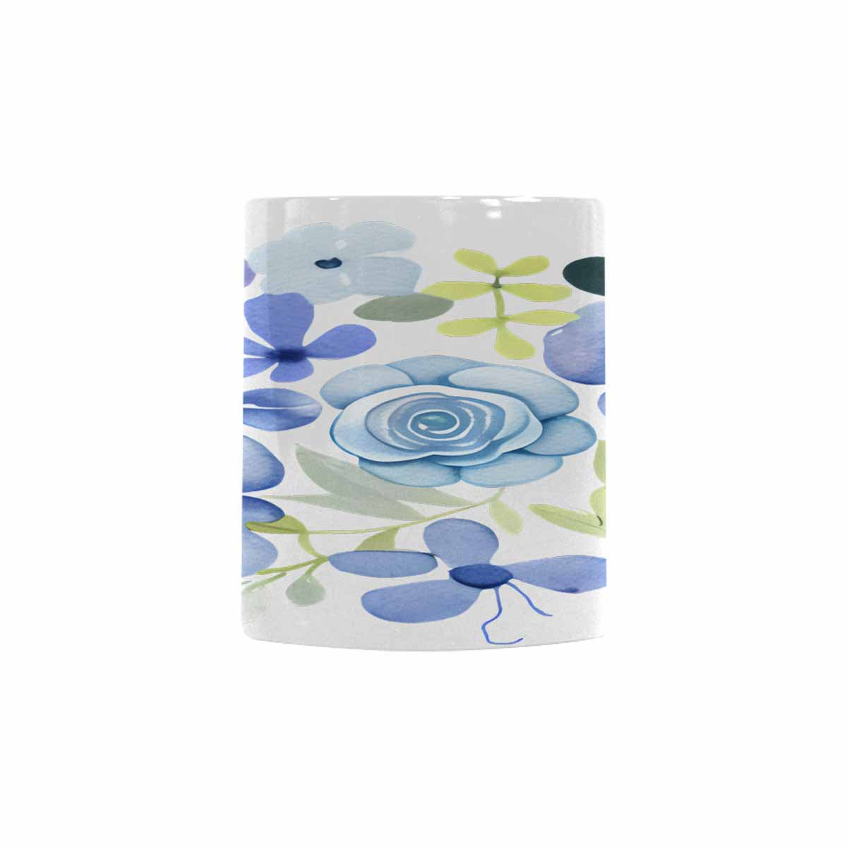 Quality Mug, coffee mug, tea cup, Bright florals, Set 2, design 45