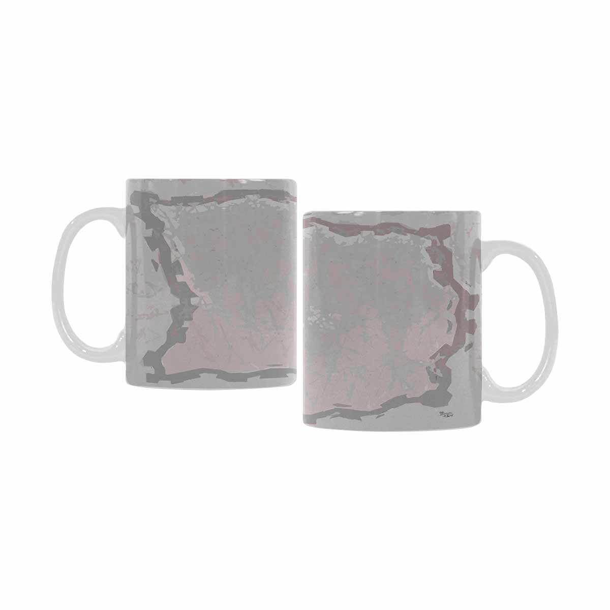 Unique Abstract design coffee mug, set 1, design 209