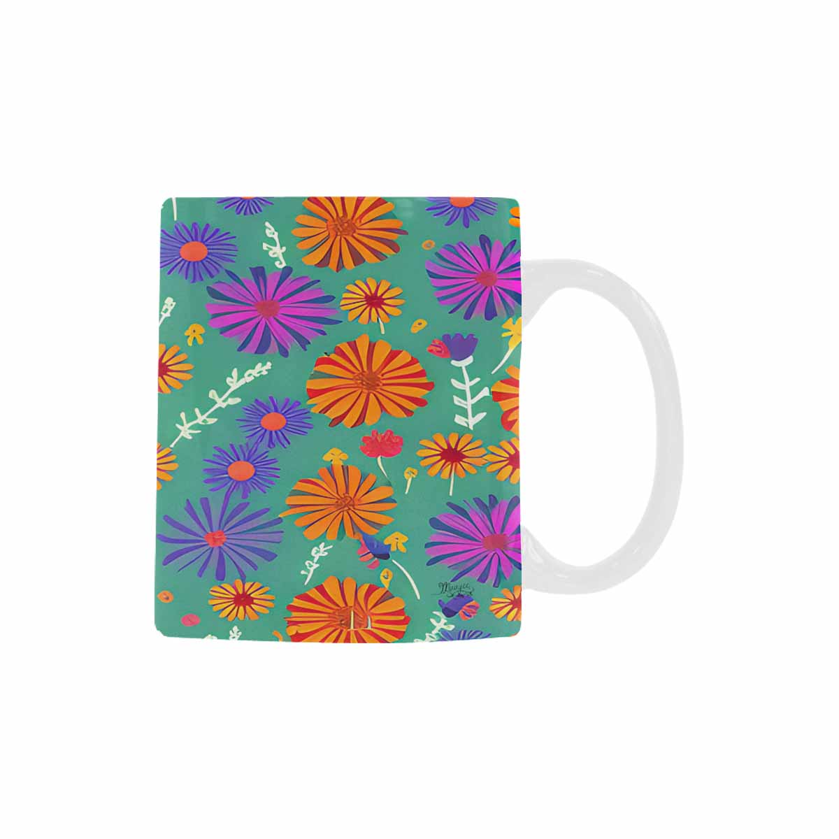 Quality Mug, coffee mug, tea cup, Set 1, Mixed Floral design 30