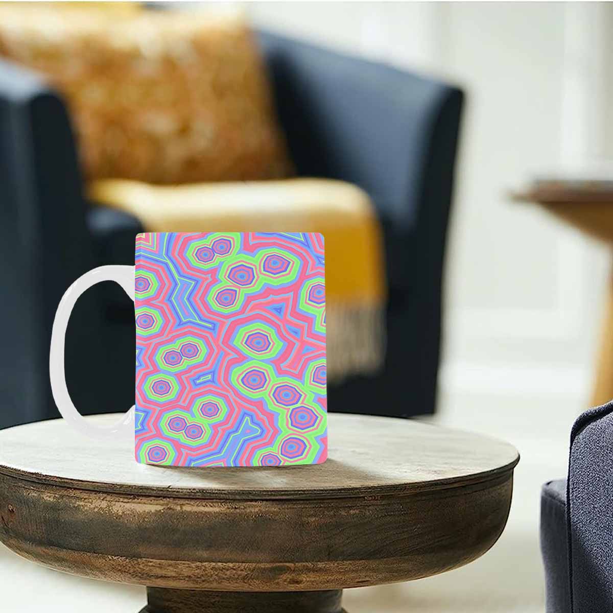 Unique Abstract design coffee mug, set 1, design 118