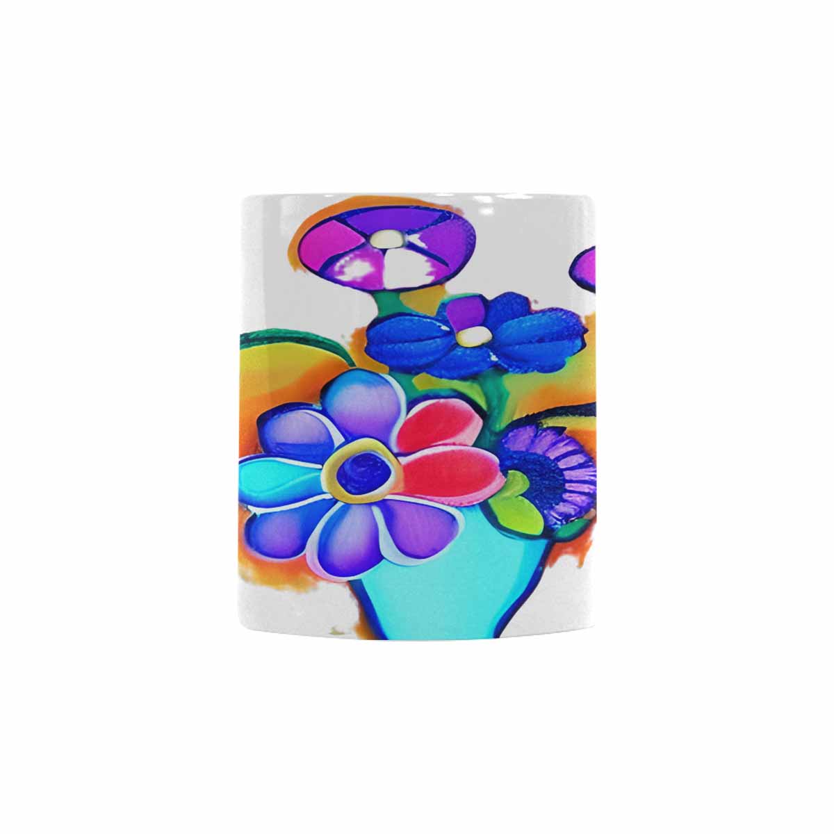 Quality Mug, coffee mug, tea cup, Bright florals, Set 1A, Design 65