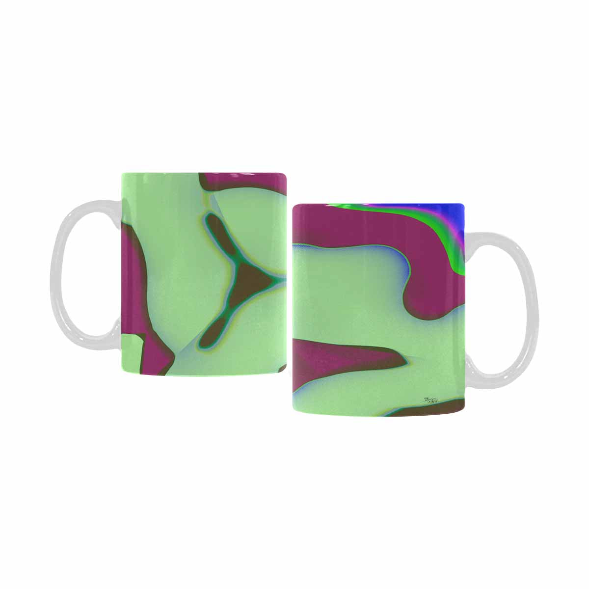 Unique Abstract design coffee mug, set 1, design 46