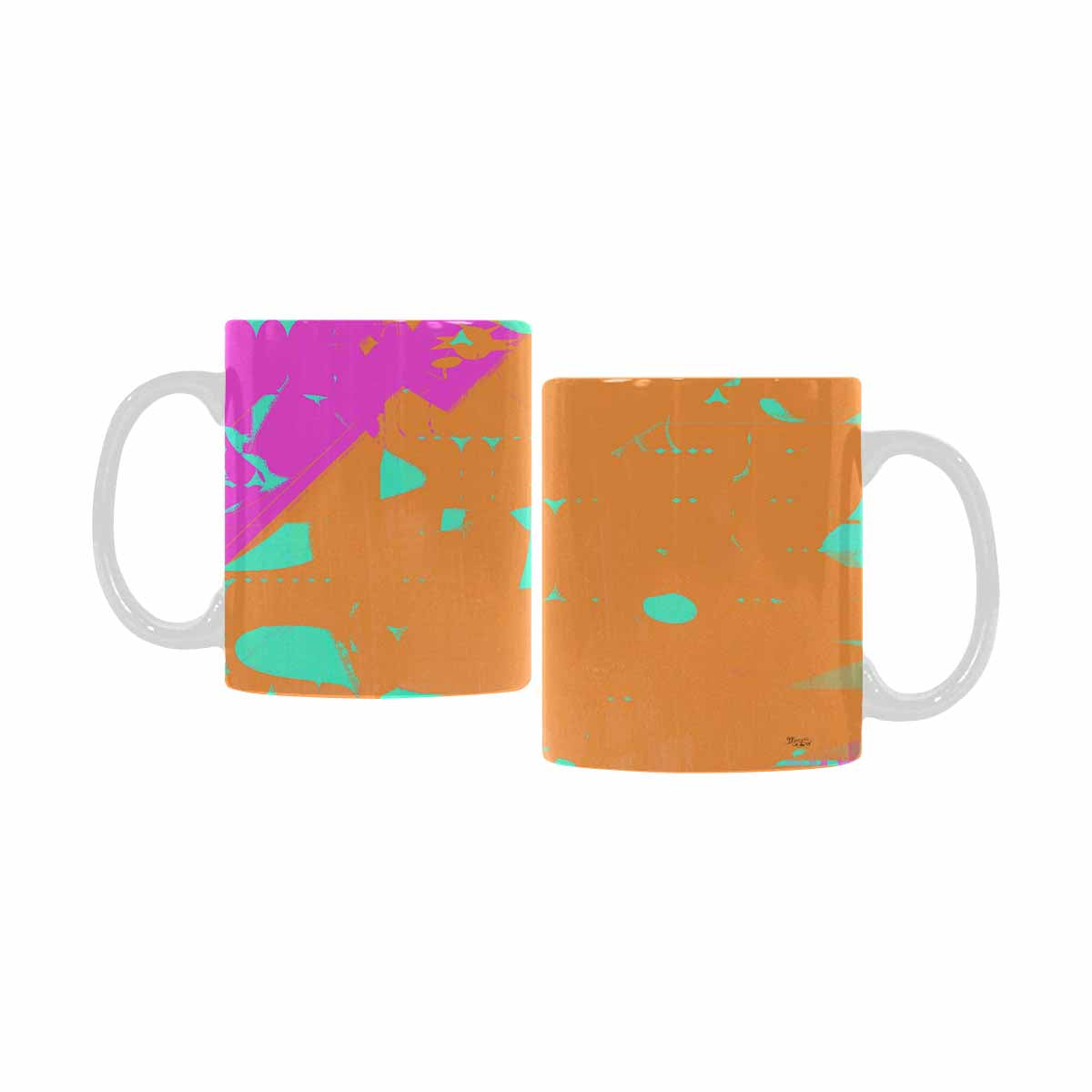 Unique Abstract design coffee mug, set 1, design 135