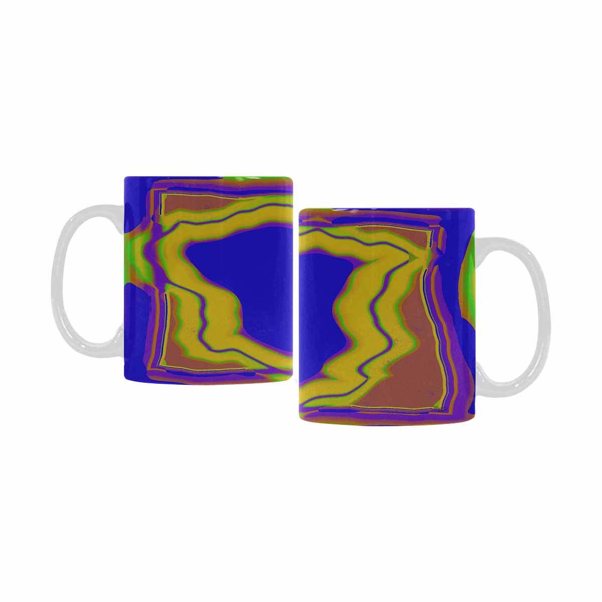 Unique Abstract design coffee mug, set 1, design 122