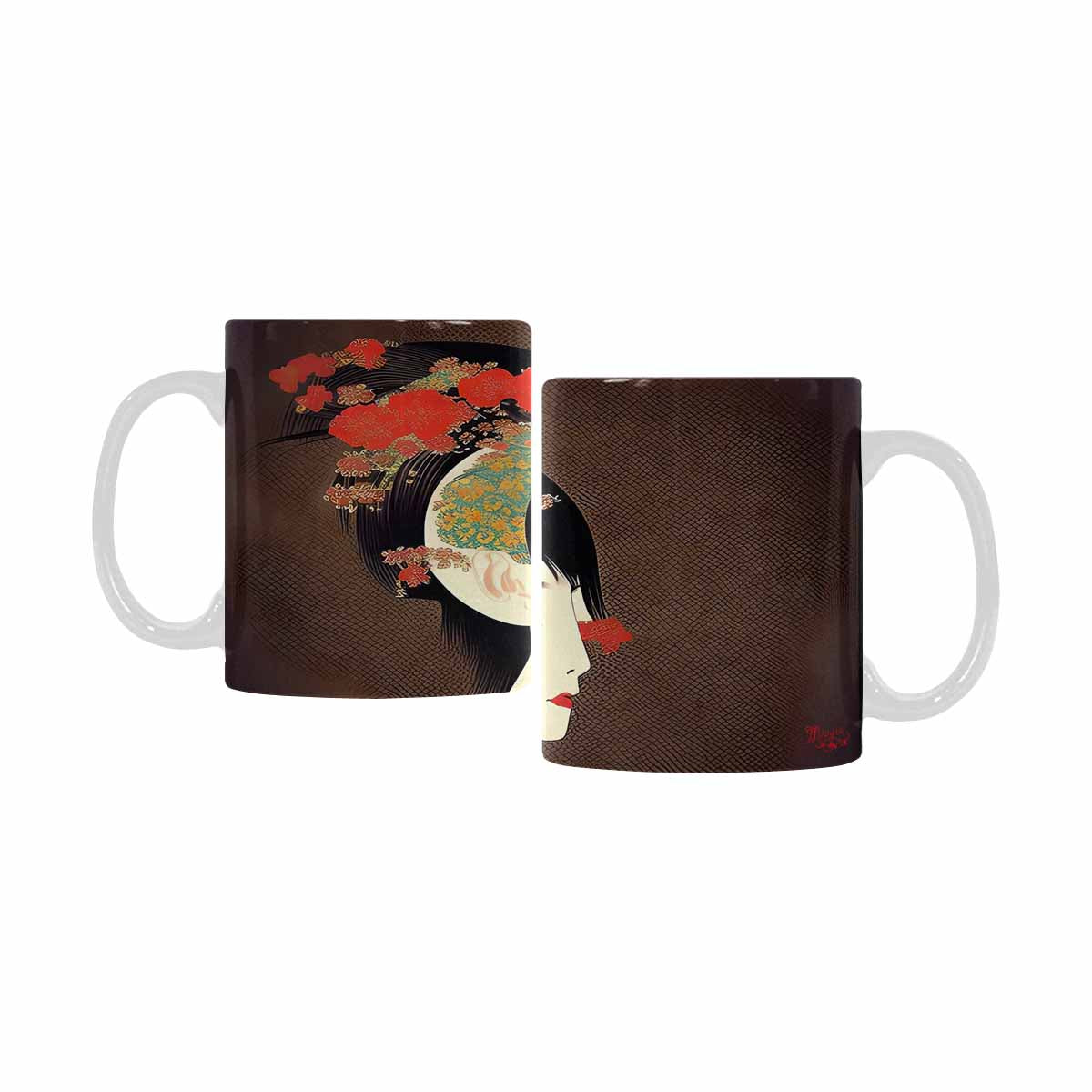 Quality Mug, coffee mug, tea cup, Asian Faces, Design 30