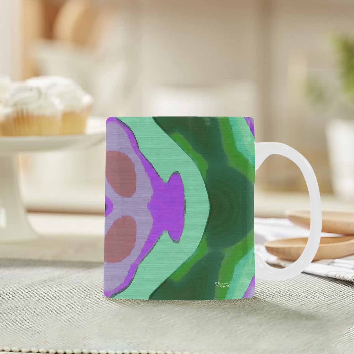 Unique Abstract design coffee mug, set 1, design 207