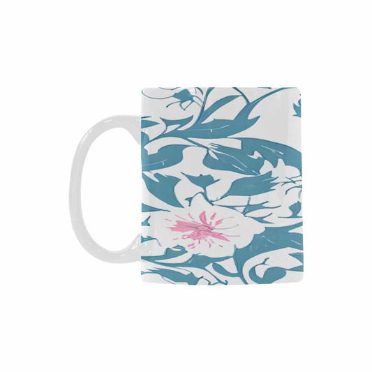 Quality Mug, coffee mug, tea cup, Bright florals, Set 2, design 29