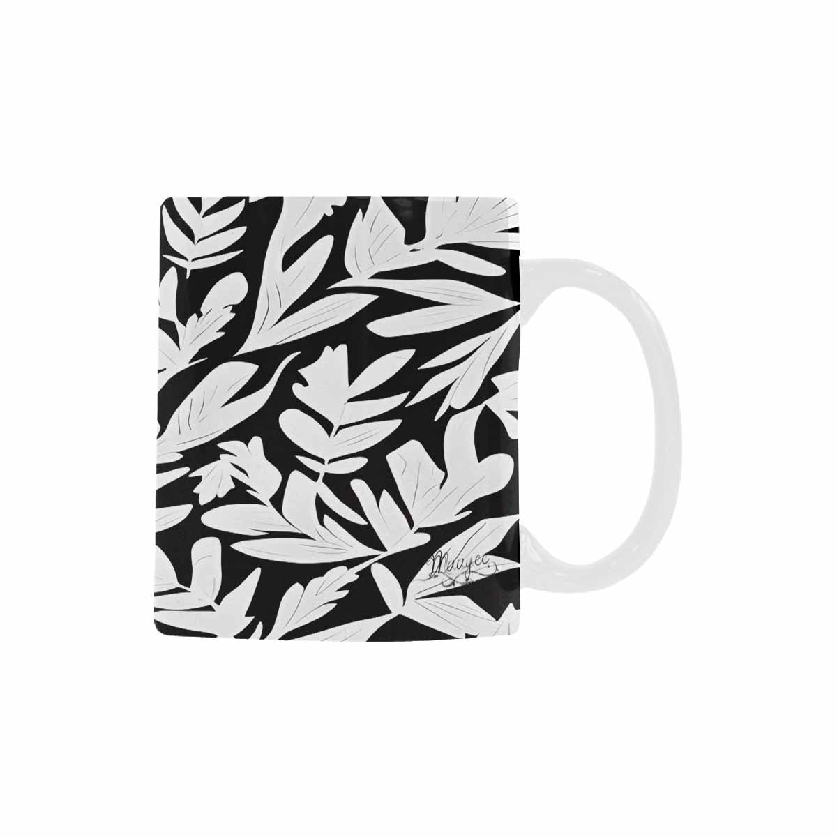 Quality Mug, coffee mug, tea cup, B & W Abstract, Set 1, design 14