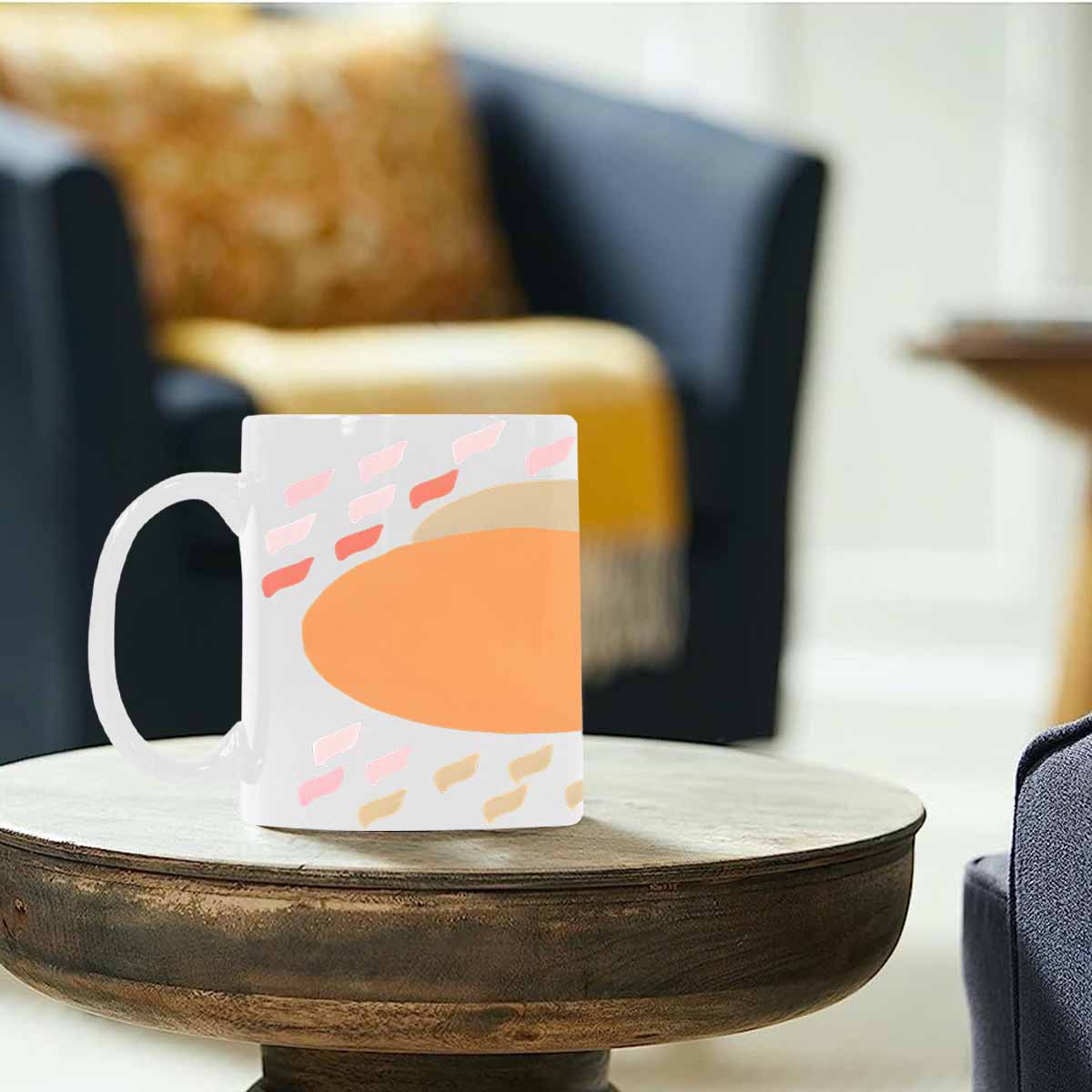 Quality Mug, coffee mug, tea cup, Bold Abstract, Set 1, design 84