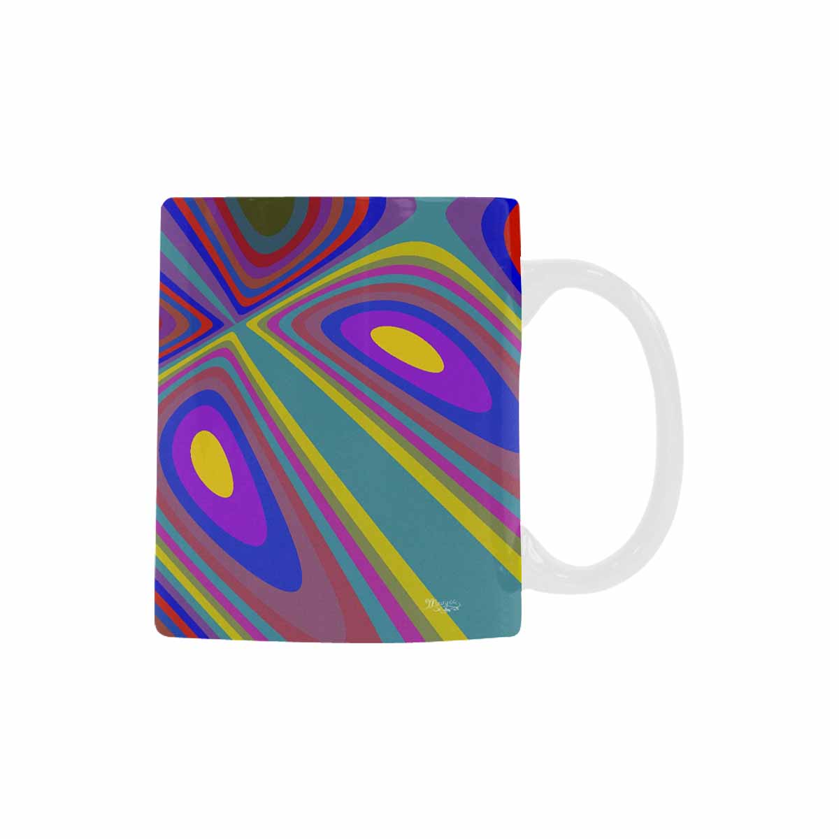 Unique Abstract design coffee mug, set 1, design 48