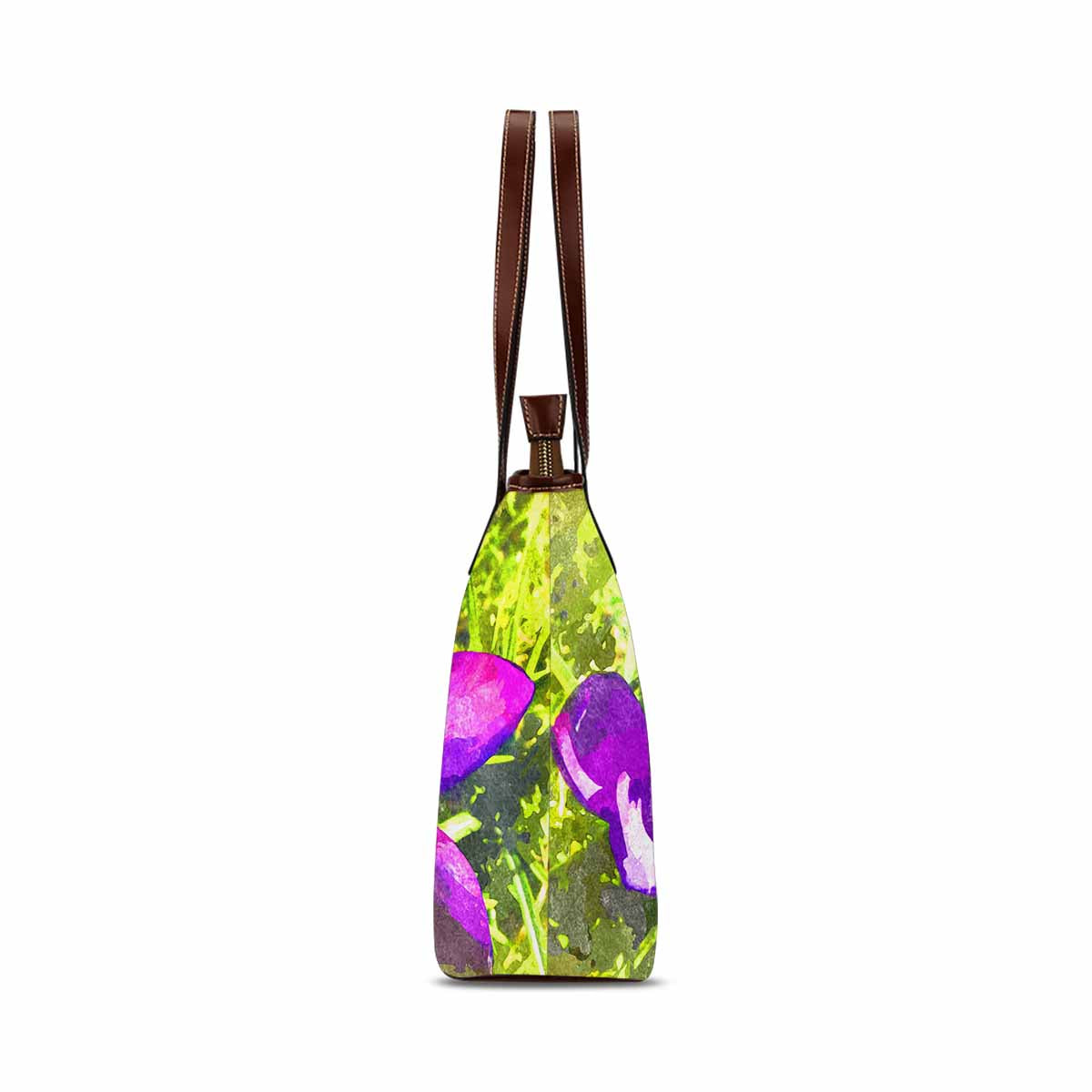 Classic Fabric handbag, watercolor floral, design 59