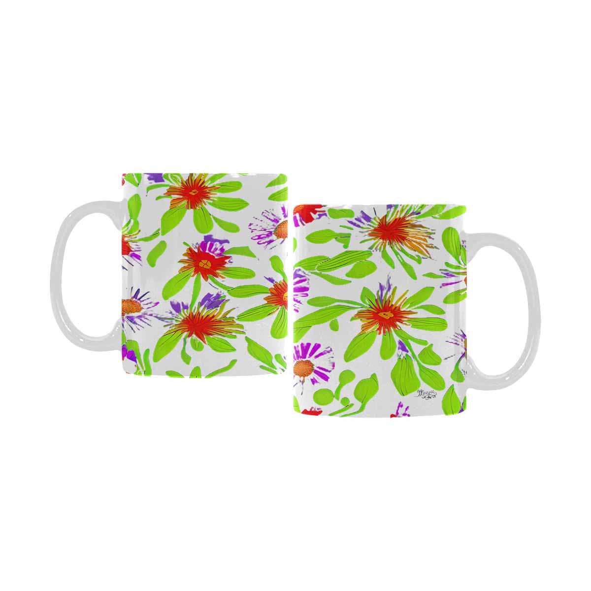 Quality Mug, coffee mug, tea cup, Set 1A, Mixed Floral design 36