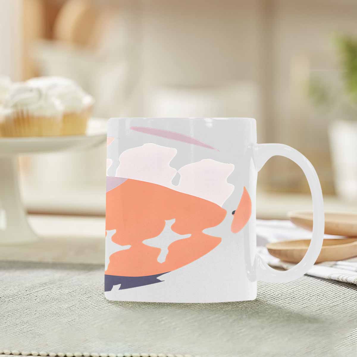 Quality Mug, coffee mug, tea cup, Bold Abstract, Set 1, design 21