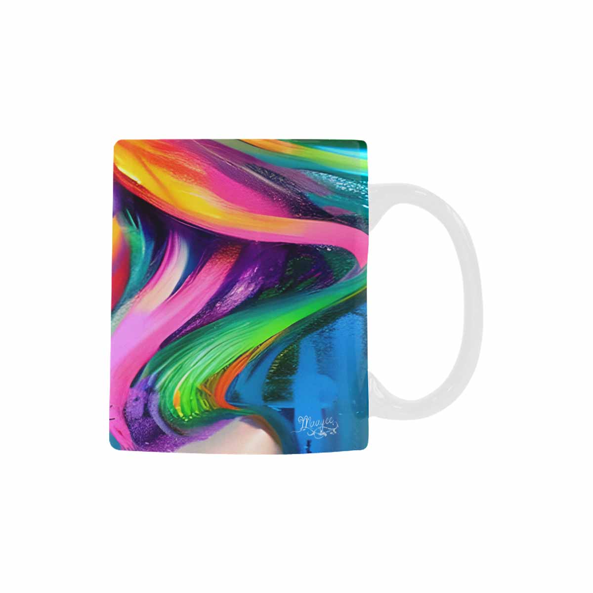 Coffee Mug, tea cup,caucasian Face, design 20