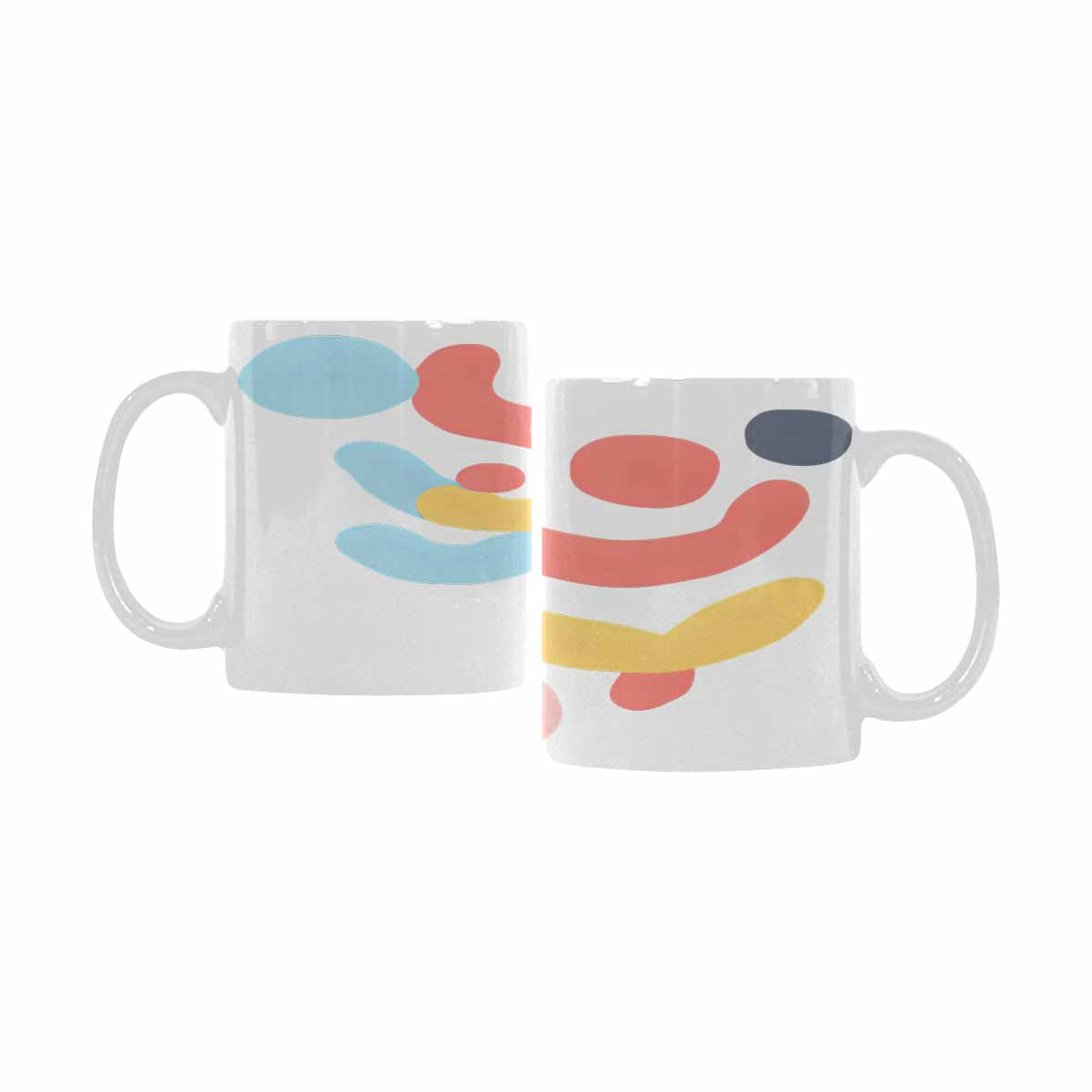 Quality Mug, coffee mug, tea cup, Bold Abstract, Set 1, design 111