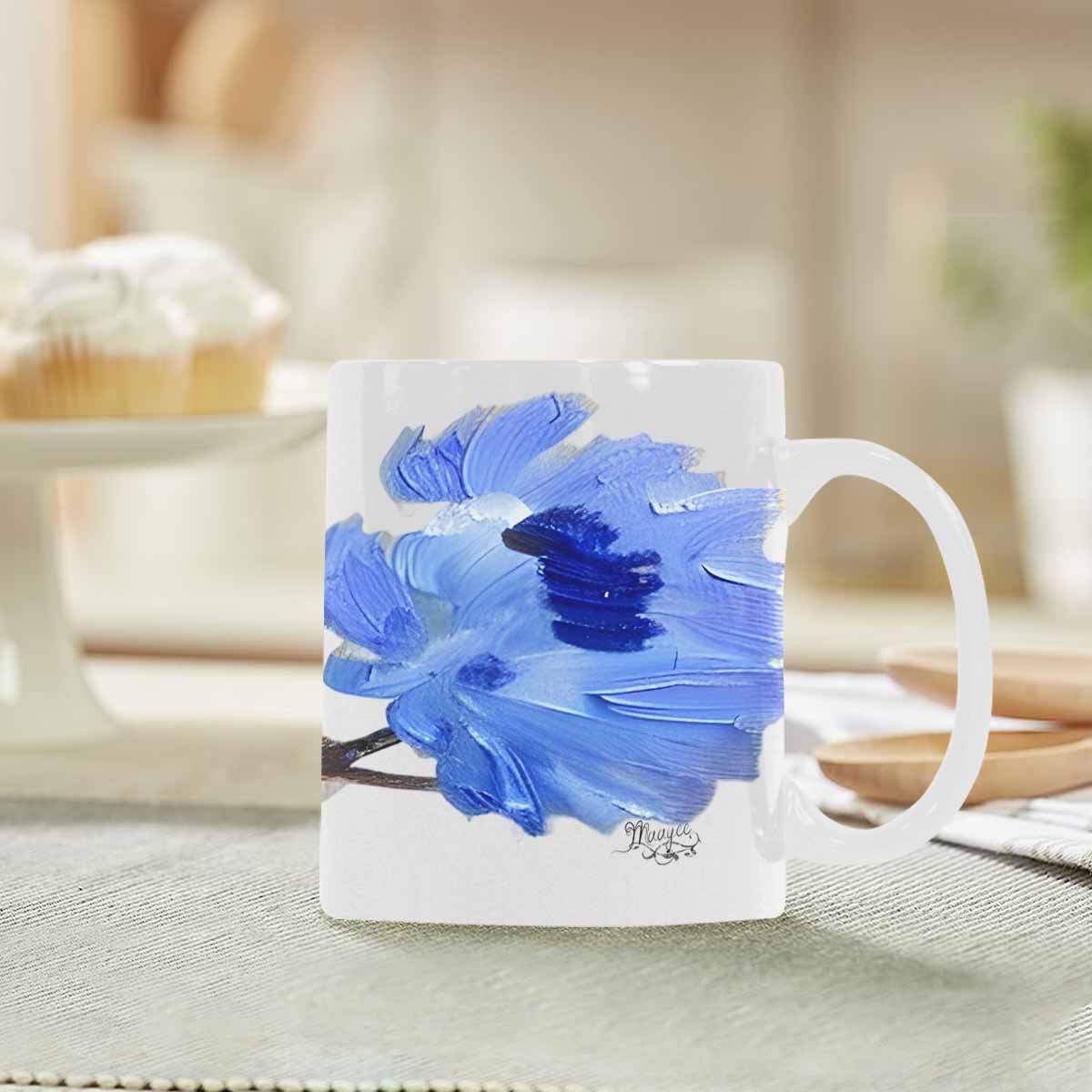 Quality Mug, coffee mug, tea cup, Bright florals, Set 1A, Design 165