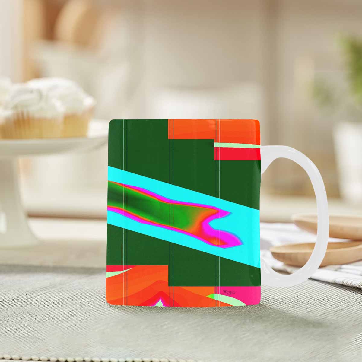 Unique Abstract design coffee mug, set 1, design 171