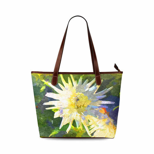 Classic Fabric handbag, watercolor floral, design 239