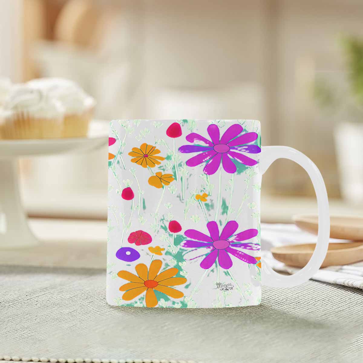 Quality Mug, coffee mug, tea cup, Set 1A, Mixed Floral design 55