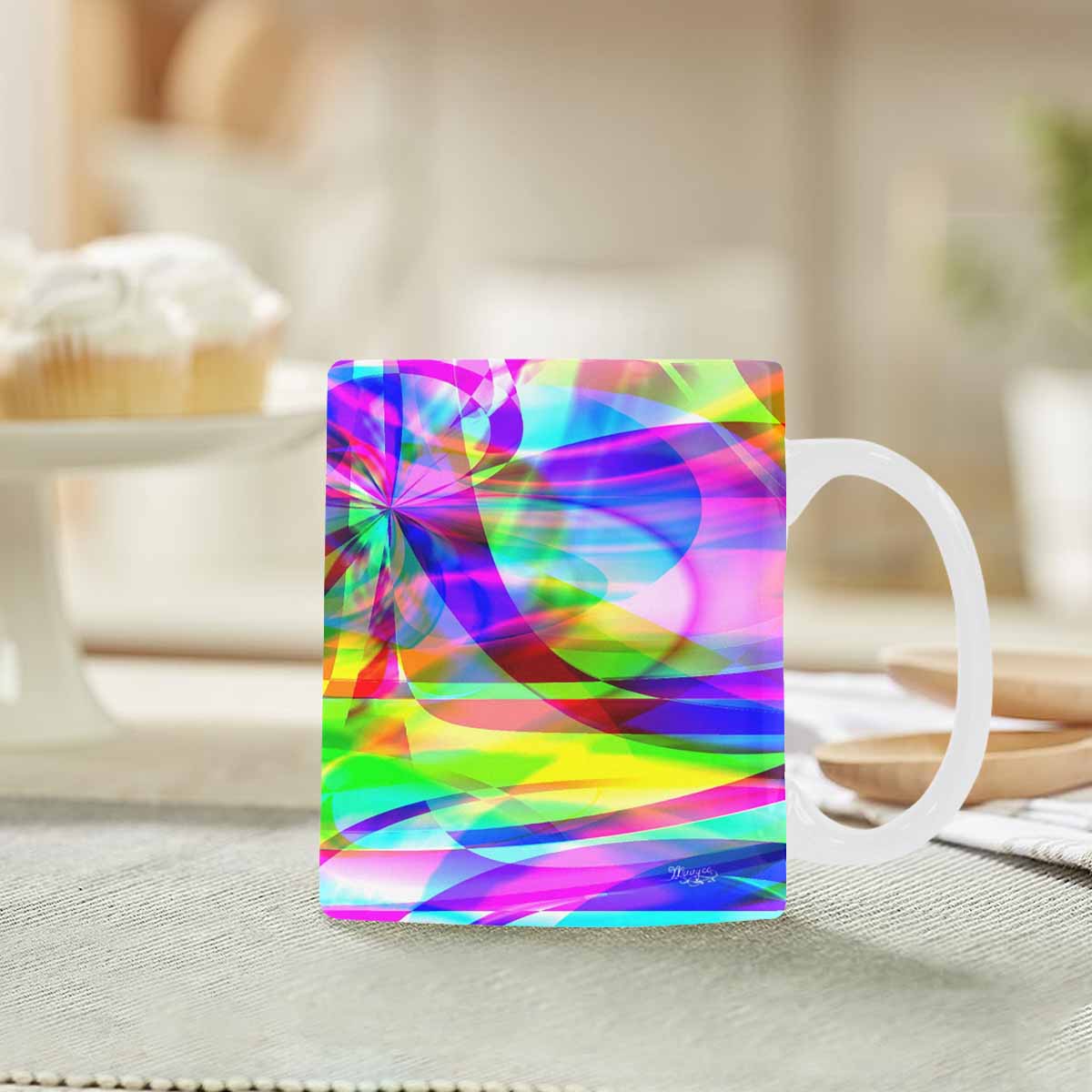 Unique Abstract design coffee mug, set 1, design 177
