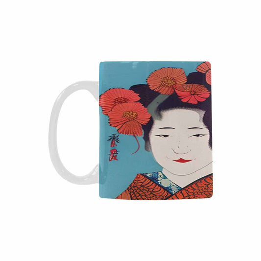 Quality Mug, coffee mug, tea cup, Asian Faces, Design 43