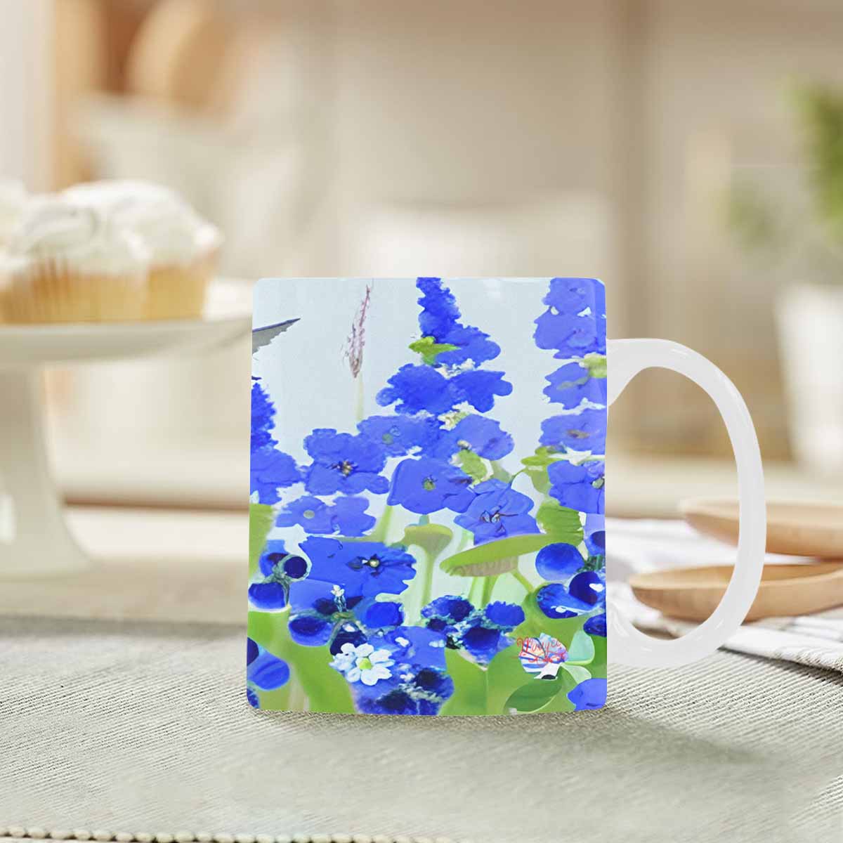 Quality Mug, coffee mug, tea cup, Bright florals, Set 1, Design 89