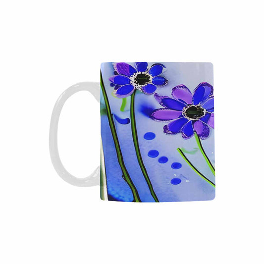 Quality Mug, coffee mug, tea cup, Bright florals, Set 1, Design 151