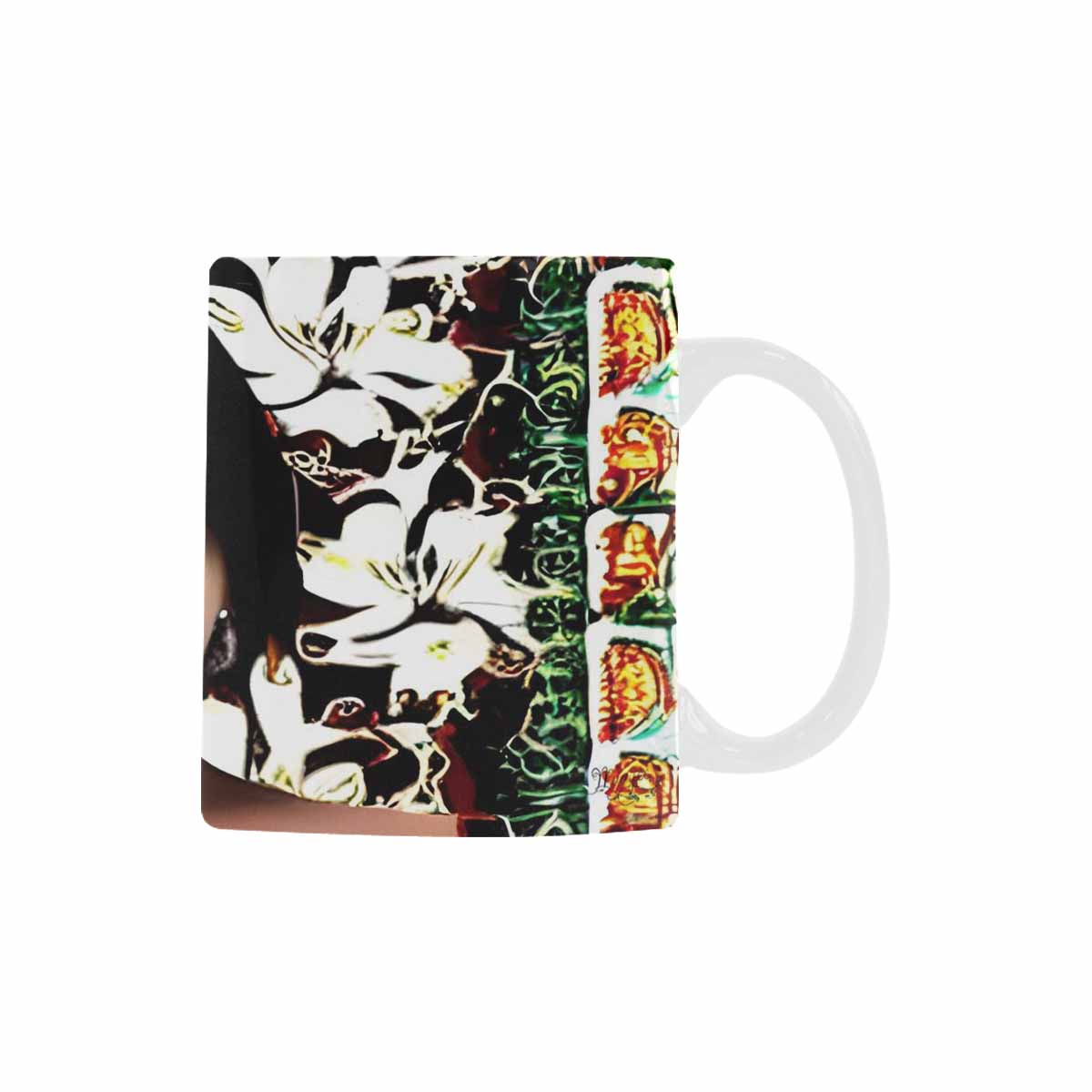 Quality Mug, coffee mug, tea cup, Asian Faces, Design 7