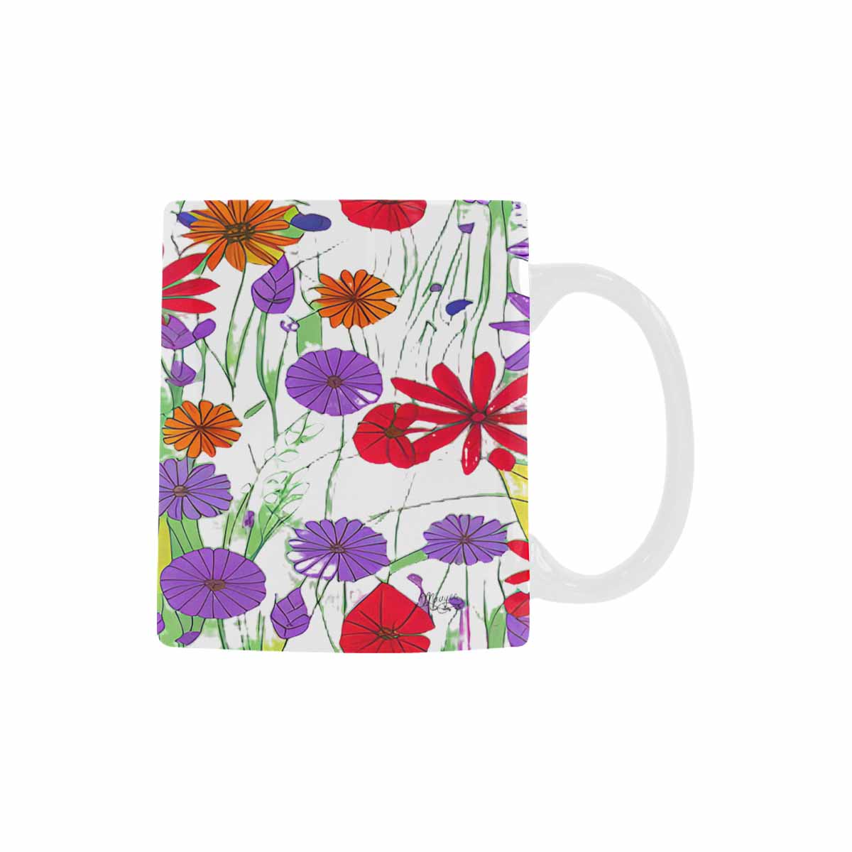 Quality Mug, coffee mug, tea cup, Set 1A, Mixed Floral design 46