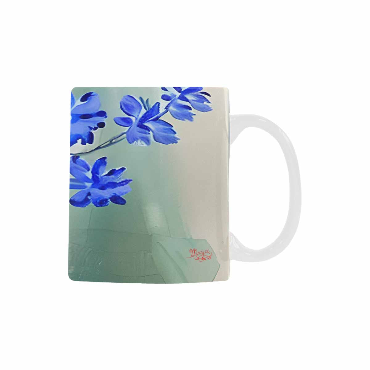 Quality Mug, coffee mug, tea cup, Bright florals, Set 1, Design 77